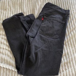 Levi 501 Black Jeans